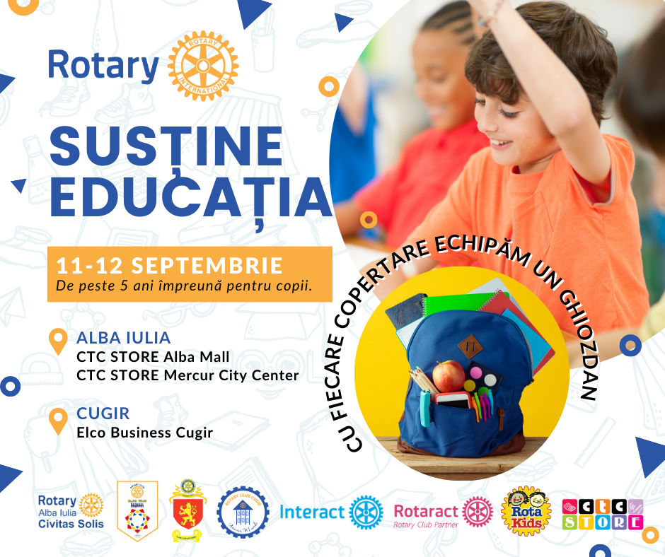 Rotary Susține Educația